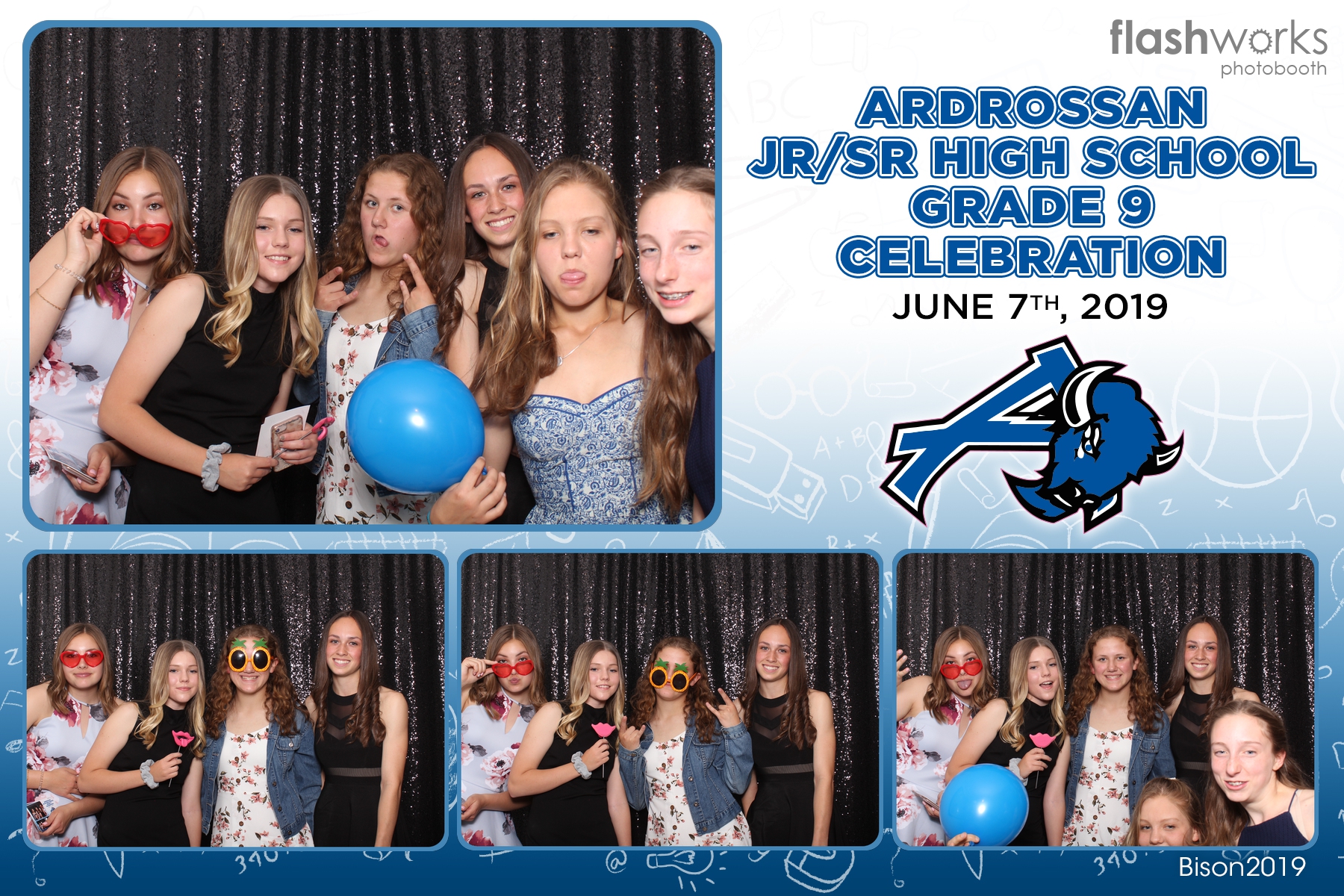 Ardrossan Jr/Sr High School Grade 9 Celebration | View more photos from the event at gallery.flashworksphotobooth.com/u/FlashworksPhotoboothInc/Ardrossan-JrSr-High-School-Grade-9-Celebration